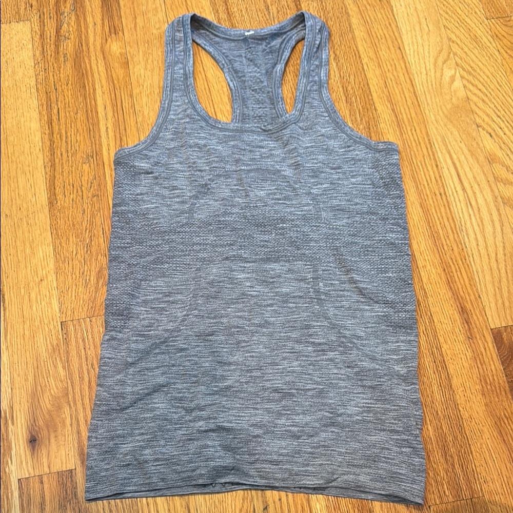 Lululemon Gray Racerback Tank Top Women’s Size 4